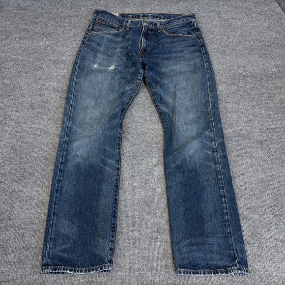 Polo Ralph Lauren Other - Polo Ralph Lauren Jeans Men 32x30 (FIT 34) Hampton Straight Distressed Denim
